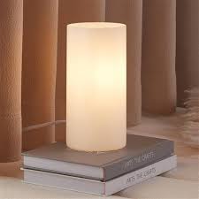 GEO Matte Opal Glass Table Lt White E27 #81828