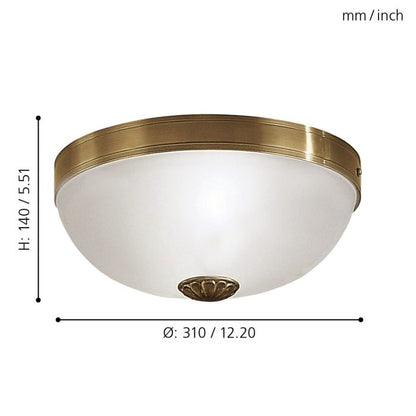 IMPERIAL Wall/Ceiling Light - #82741