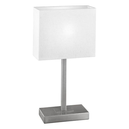 PUEBLO 1 Table Lamp with touch nickel #87598 (NEW STOCK ARRIVING SOON)