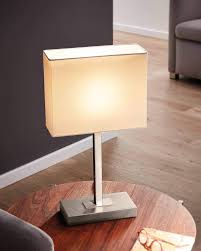 PUEBLO 1 Table Lamp with touch nickel #87598 (NEW STOCK ARRIVING SOON)