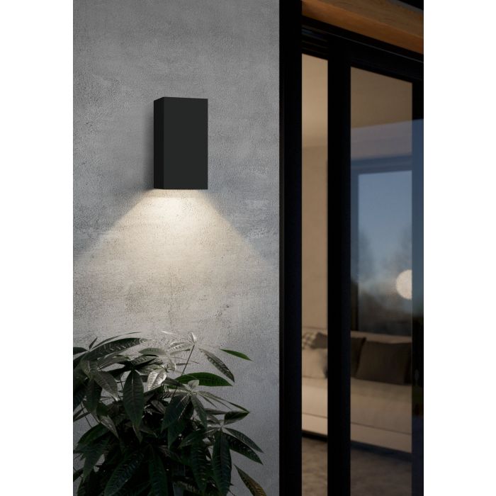 EREMITANA-Z Stl Wall Lamp Black GU10 #900131