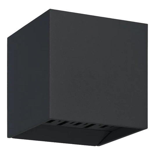 CALPINO 2 Cast Alu Wall Light Black IP54 #900445 (NEW STOCK ARRIVING SOON)