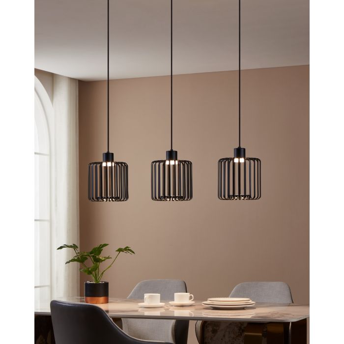 GINESTRONE-Z Smart LED 3 Lt Pendant Lt IP20 #900724