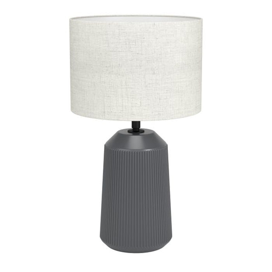 CAPALBIO Ceramic Table Light Grey, Natural E27 #900824