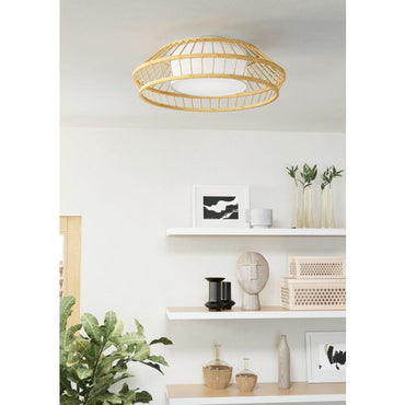 YUKU-Z Smart Ceiling Lt Brown, White 160mm #900841