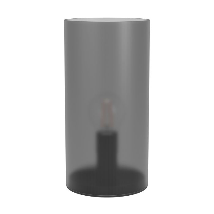 GEO Glass, Plastic Table Lamp Grey E14 #901068