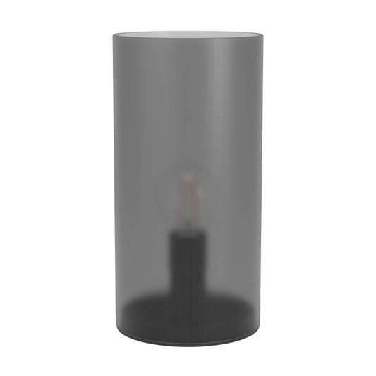 GEO Glass, Plastic Table Lamp Grey E14 #901068