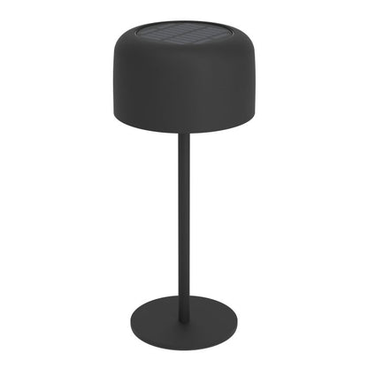 ROCCANOVA Solar Table Lamp w USB Black IP44 #901889
