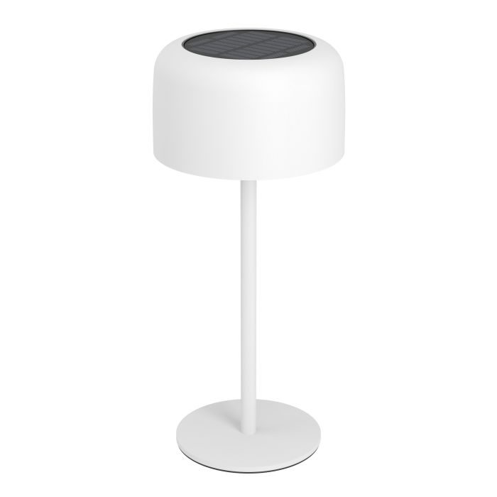 ROCCANOVA Solar Table Lamp w USB White IP44 #901892