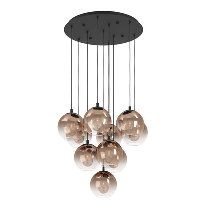 ARISCANI 1 10 Lt Pendant Copper Coloured E27 #901926