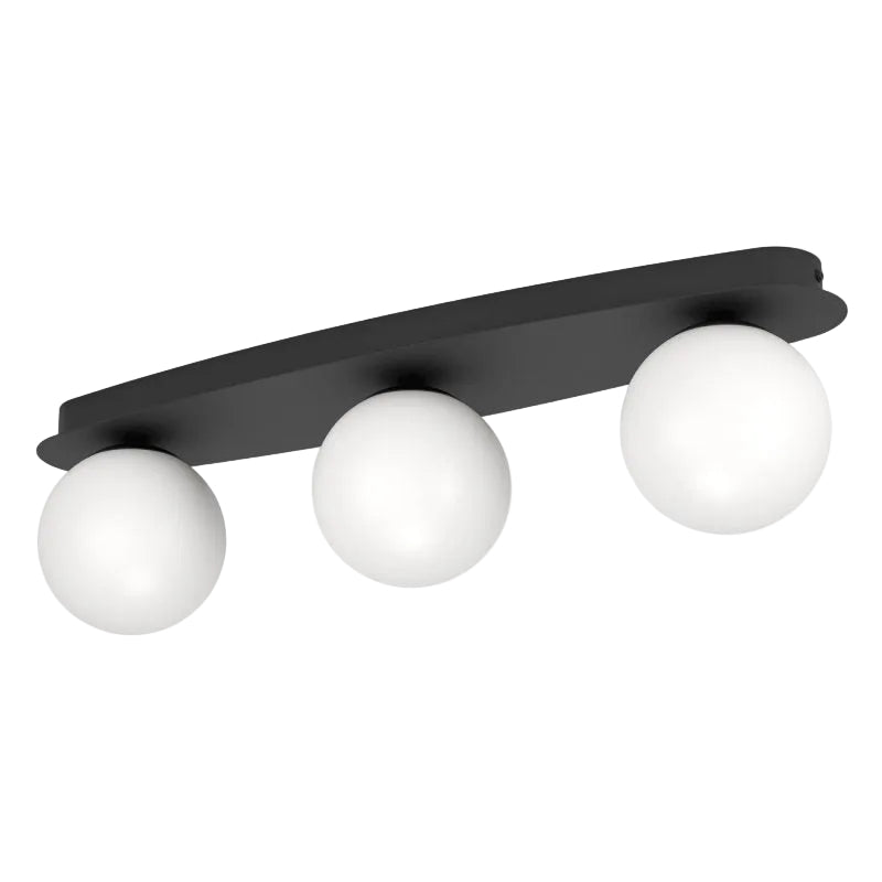 CASTROVIDO (3 Lt) Ceil. Lt Blk, White G9 IP44 #902092