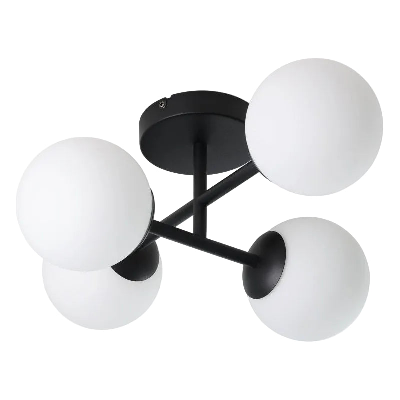 CASTROVIDO Bathroom Ceil. Lt Blk, White G9 IP44  #902094