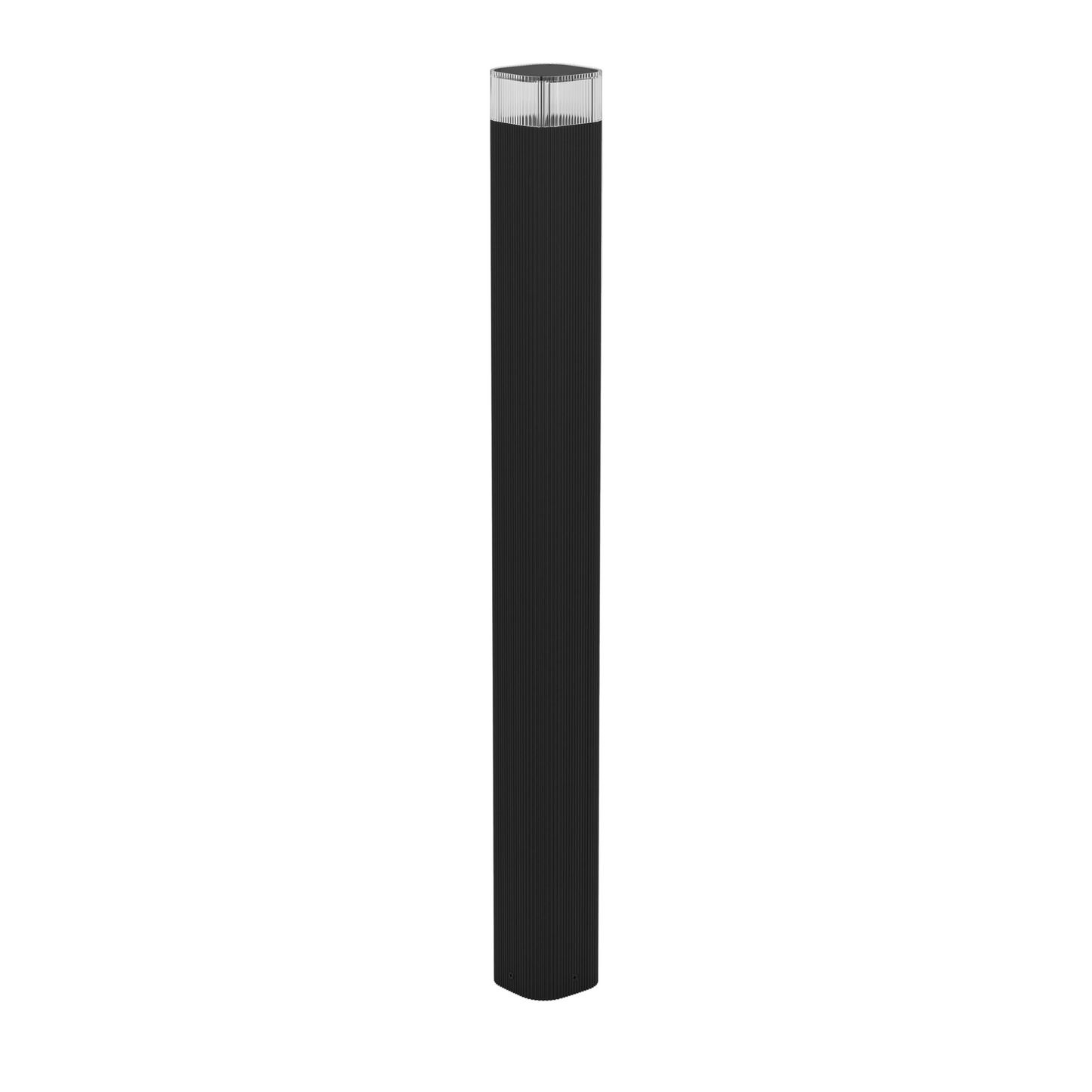 CASTELNUOVO Alu Bollard Black, Clear IP65 800mm #902411