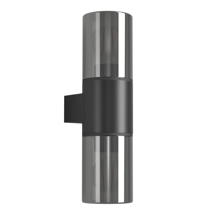CROPANI Glass Wall Lt Black, Grey E27 IP54 #902442