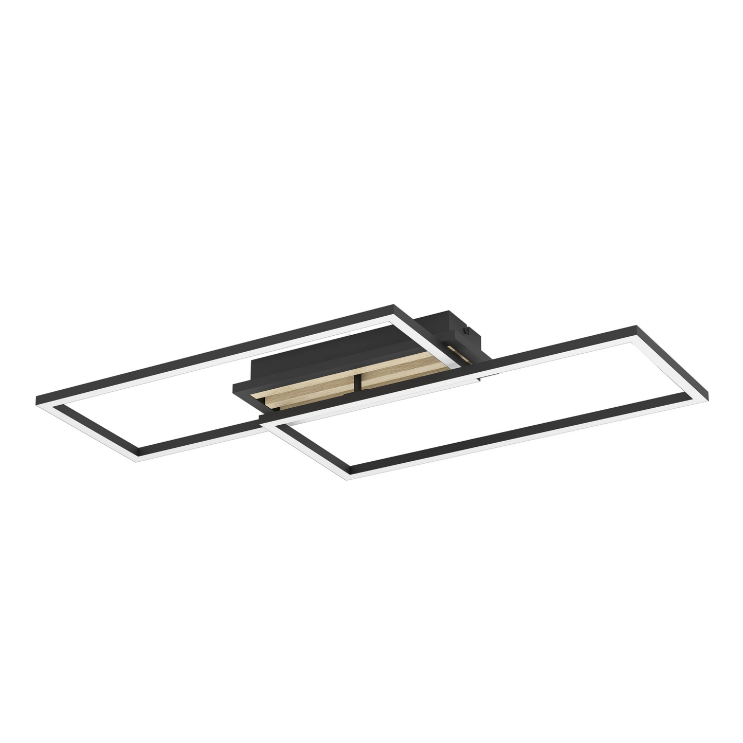 CEMBRANO LED Geometric Rectangle Ceiling Lt Black #902585
