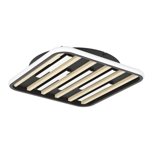 CEMBRANO LED Square Ceiling Lt Black, Brown  #902588