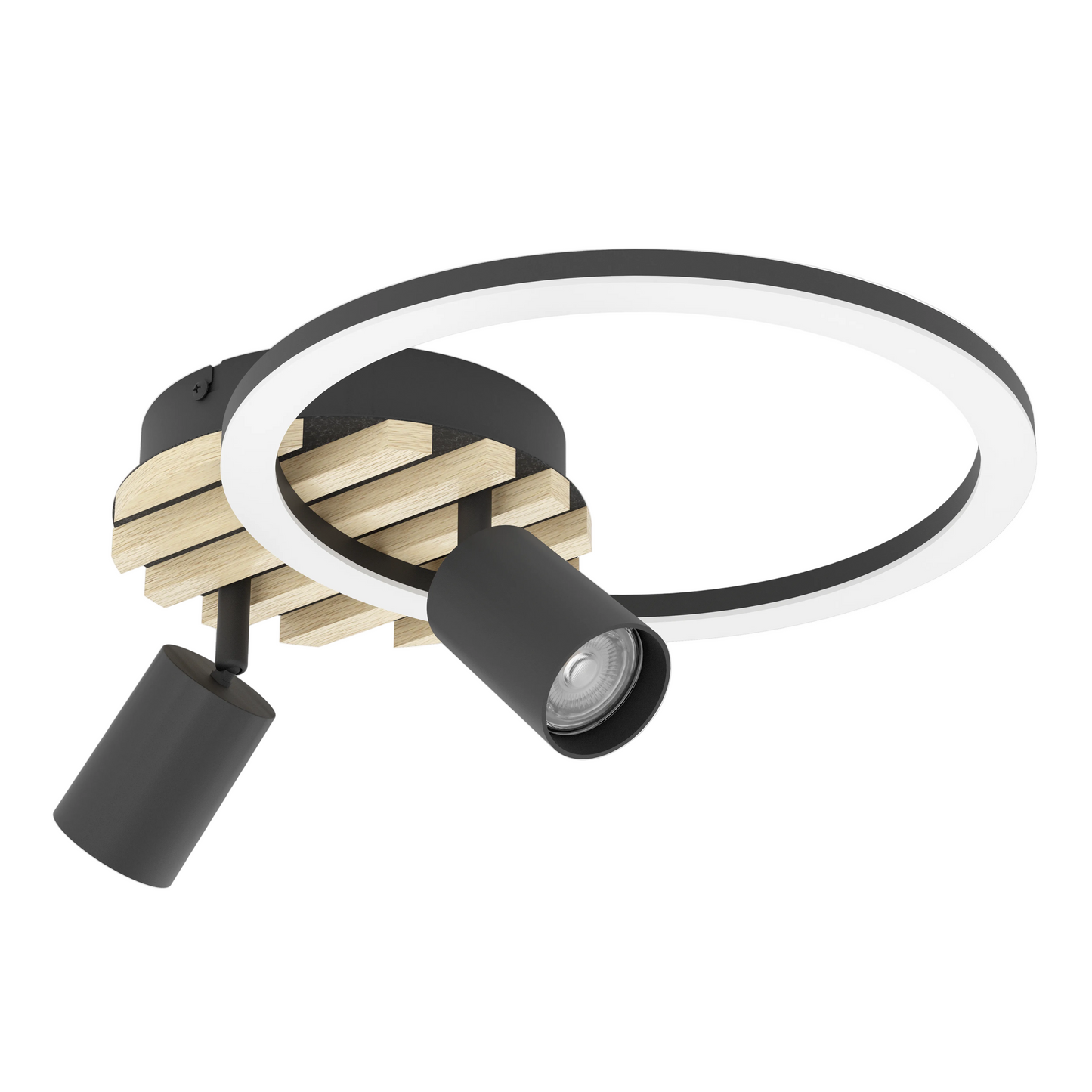 CEMBRANO 2 Lt Spot Black, Brown GU10 #902601