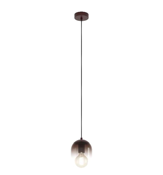 LEQUILE Glass Pendant Smoky Brown E27 #902842