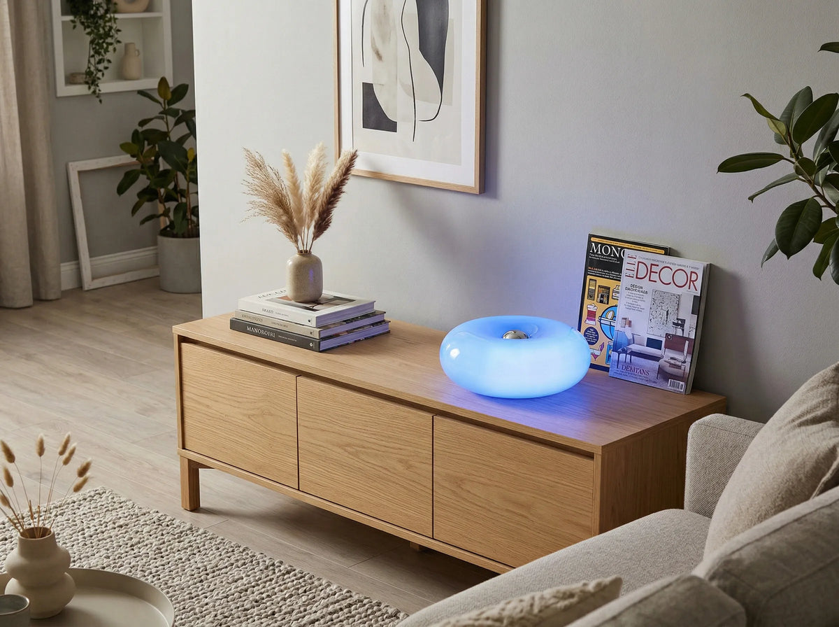 BASILE LED Table Lamp Blue #902848