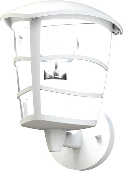 ALORIA Alumin. Wall Light White E27 IP44 22.5cm #93094