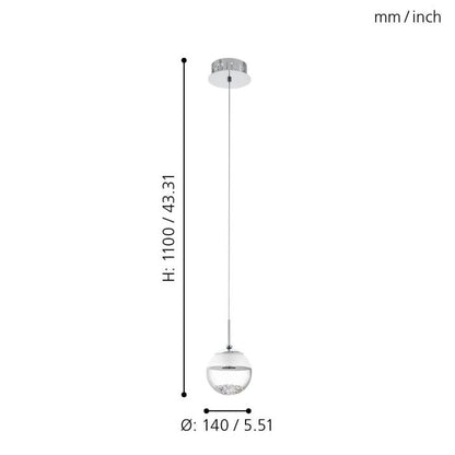 MONTEFIO 1 Pendant Light - #93708