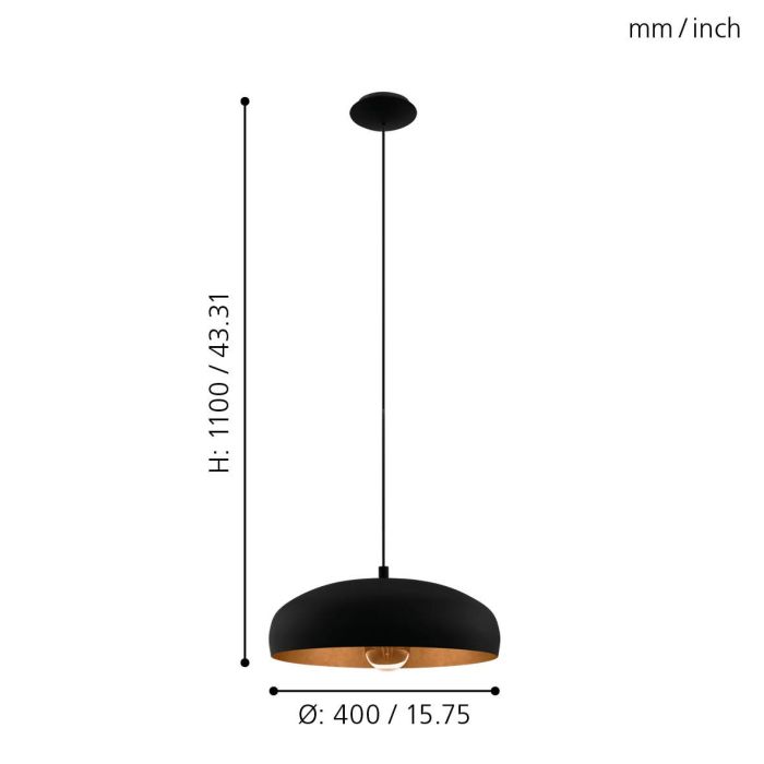 MOGANO 1 Pendant Light - #94605