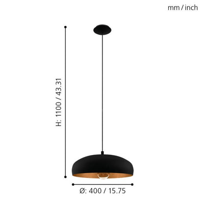 MOGANO 1 Pendant Light - #94605