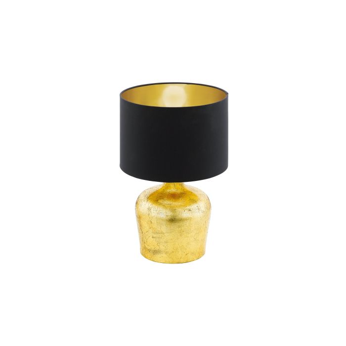 MANALBA Table Light Black Gold E27 #95386