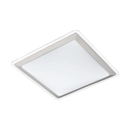 COMPETA LED Wall, Ceiling Lt White, Silver, Clear IP20  #95679