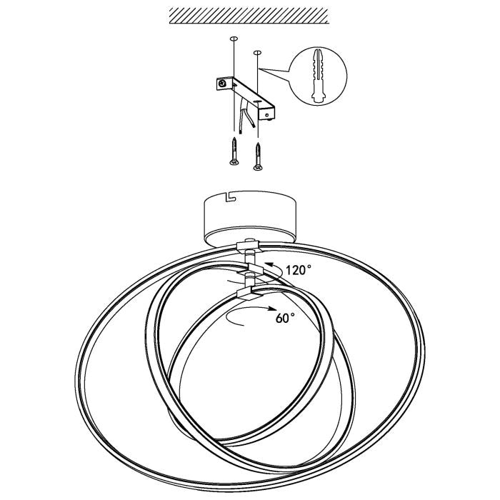 SELVINA Ceiling Light - #96306