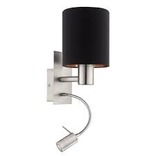 PASTERI Stl Wall Lt Satin, Black Copper E27 IP20 #96483