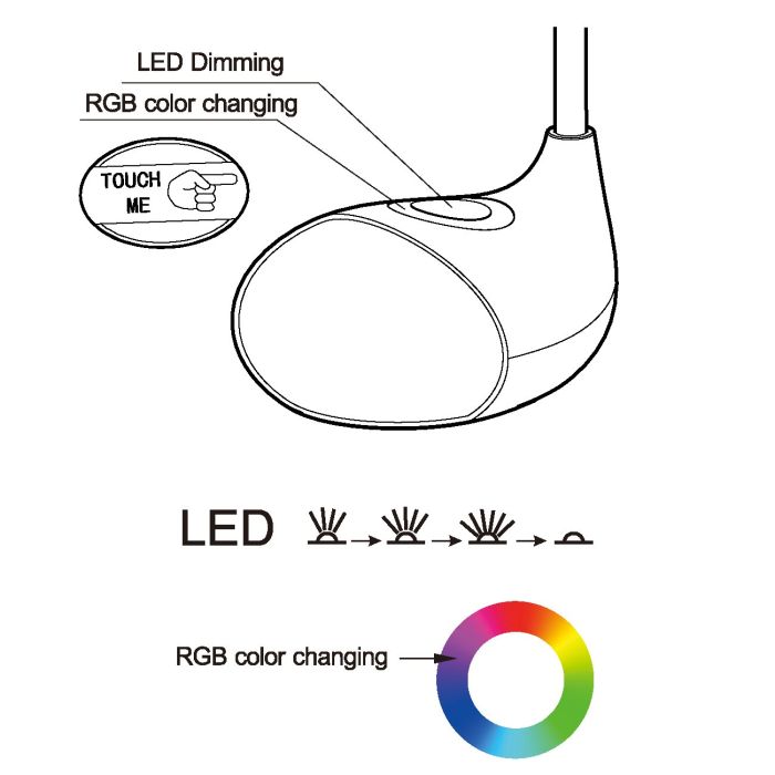 CABADO 1 Table Light - #97078