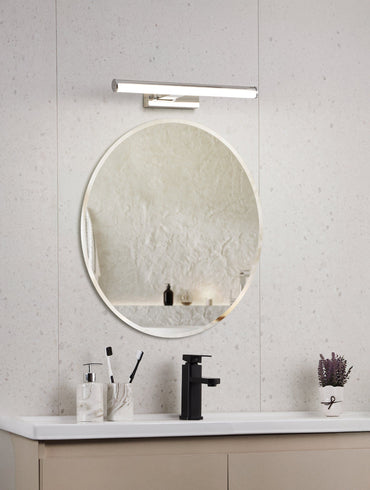 VADUMI LED Mirror, Wall Lt Chrome White IP44 #97081