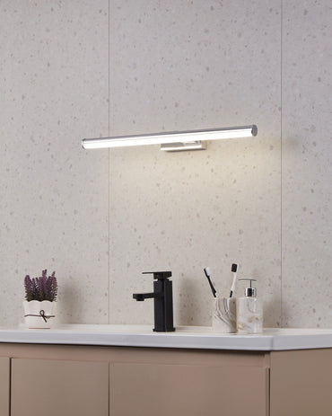 VADUMI LED Mirror, Wall Lt Chrome White IP44 #97082