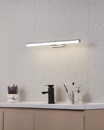 VADUMI LED Mirror, Wall Lt Chrome White IP44 #97082