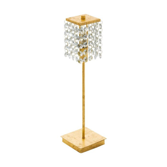 PYTON LED 2 Table Lamp 95mm gold/crystal  #97725