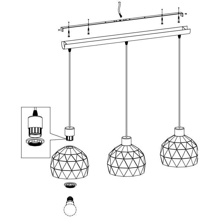 ROCCAFORTE Pendant Light - #97857