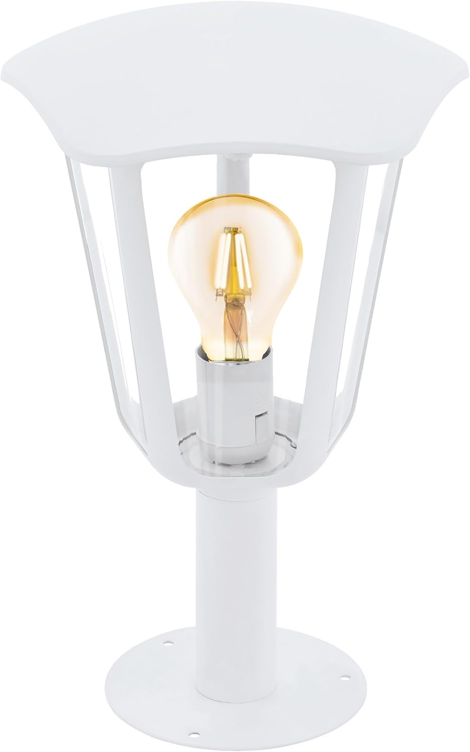 Monreale OD Pedestal Lantern White E27 IP44 35.5cm #98117