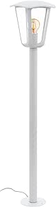 MONREALE Alumin. OD Bollard White E27 IP44 #98118