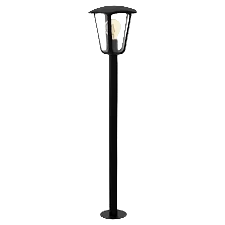 MONREALE Alumin. OD Bollard Black E27 IP44 #98123