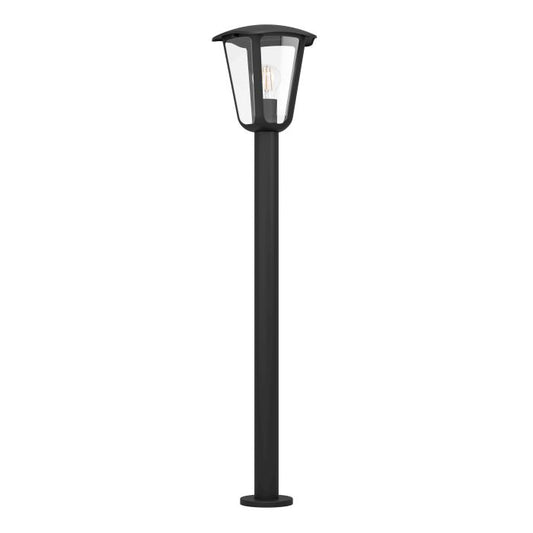 MONREALE Alumin. OD Bollard Black E27 IP44 #98123