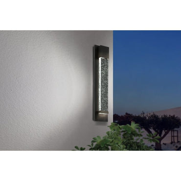 VILLAGRAZIA Alu, Glass Wall Lt Black, Clear #98154