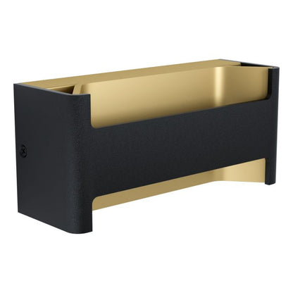 FELONICHE Alu LED Wall Lt Black, Gold IP20  #98545