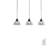 MANUNALLE 1 Pendant 3 Light E27 #99373