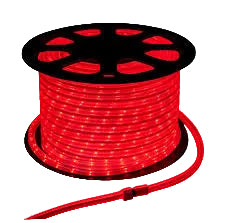 3.5-4.5W 2 Wire Rope Lt Red 10m w Driver IP54 #BLR10R