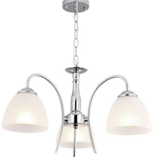 Polished Chrome Chandelier - #CH079/3 CHROME