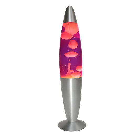 Lava Lamp White/Pink Liquid #TL108 WHITE/PINK