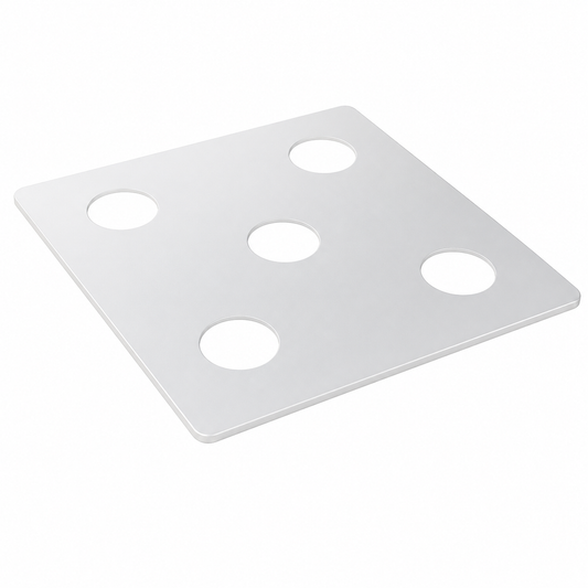 CABUS Steel LED Ceiling Lt Chrome, Satin IP44 #96939