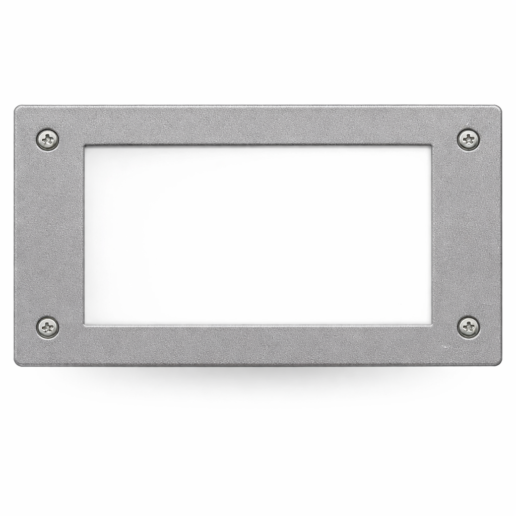 LETI 200 Rectangle Bricklight Grey GX53 188mm #4C1.000G