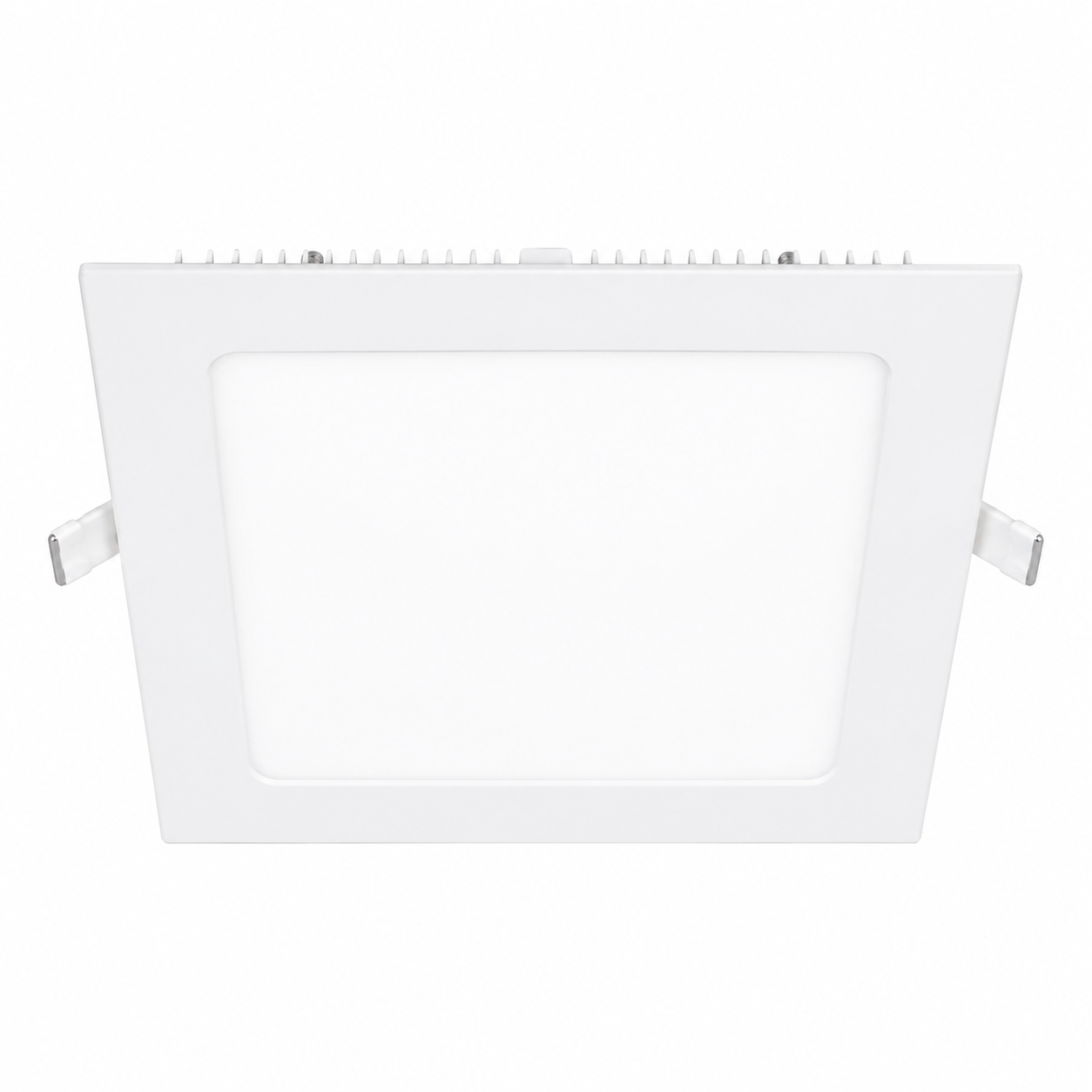 12W 7" Sq Recessed Panel Lt Sett:WW,CW,DL Dimm.  #DL713 WHITE